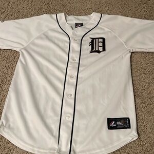 Detroit Tigers white jersey